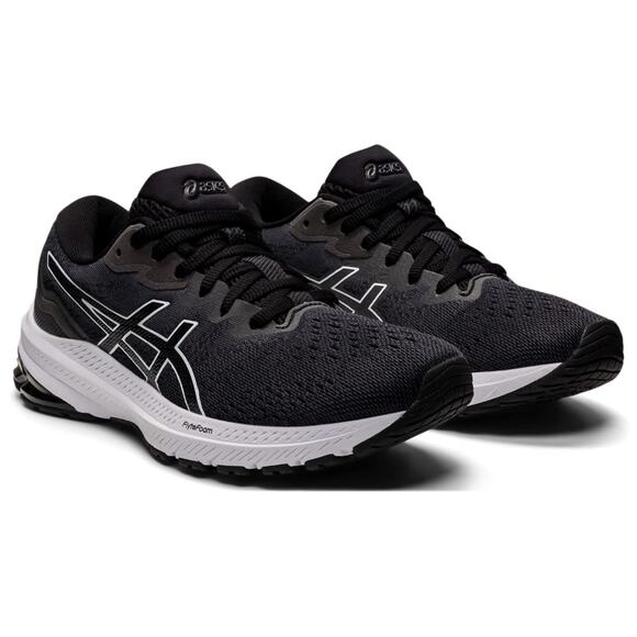 ASICS GT-1000 11 Women's Running Shoes Black/White Size 10 US - Picture 1 of 9